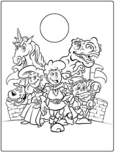Free Coloring Page Preview
